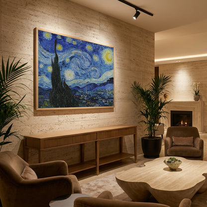 The Starry Night - Poster / Art Print - interiör