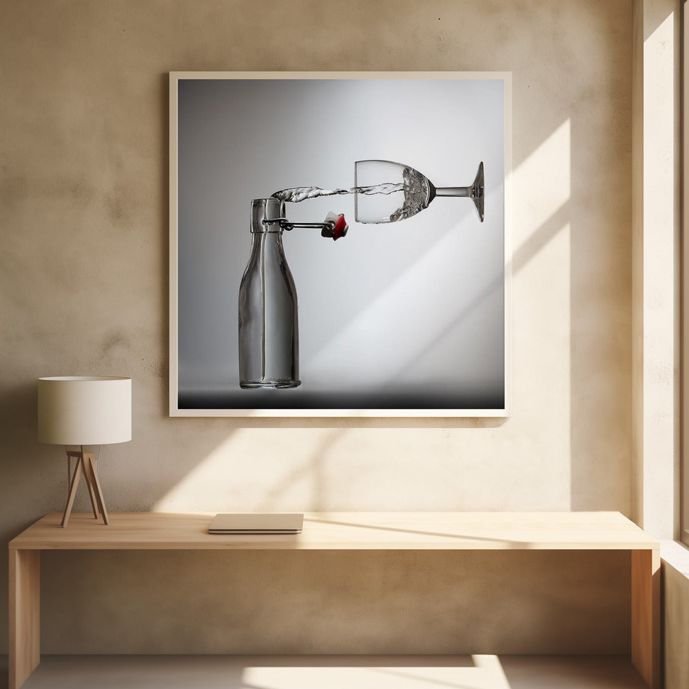 Pouring? - Poster / Art Print - interiör