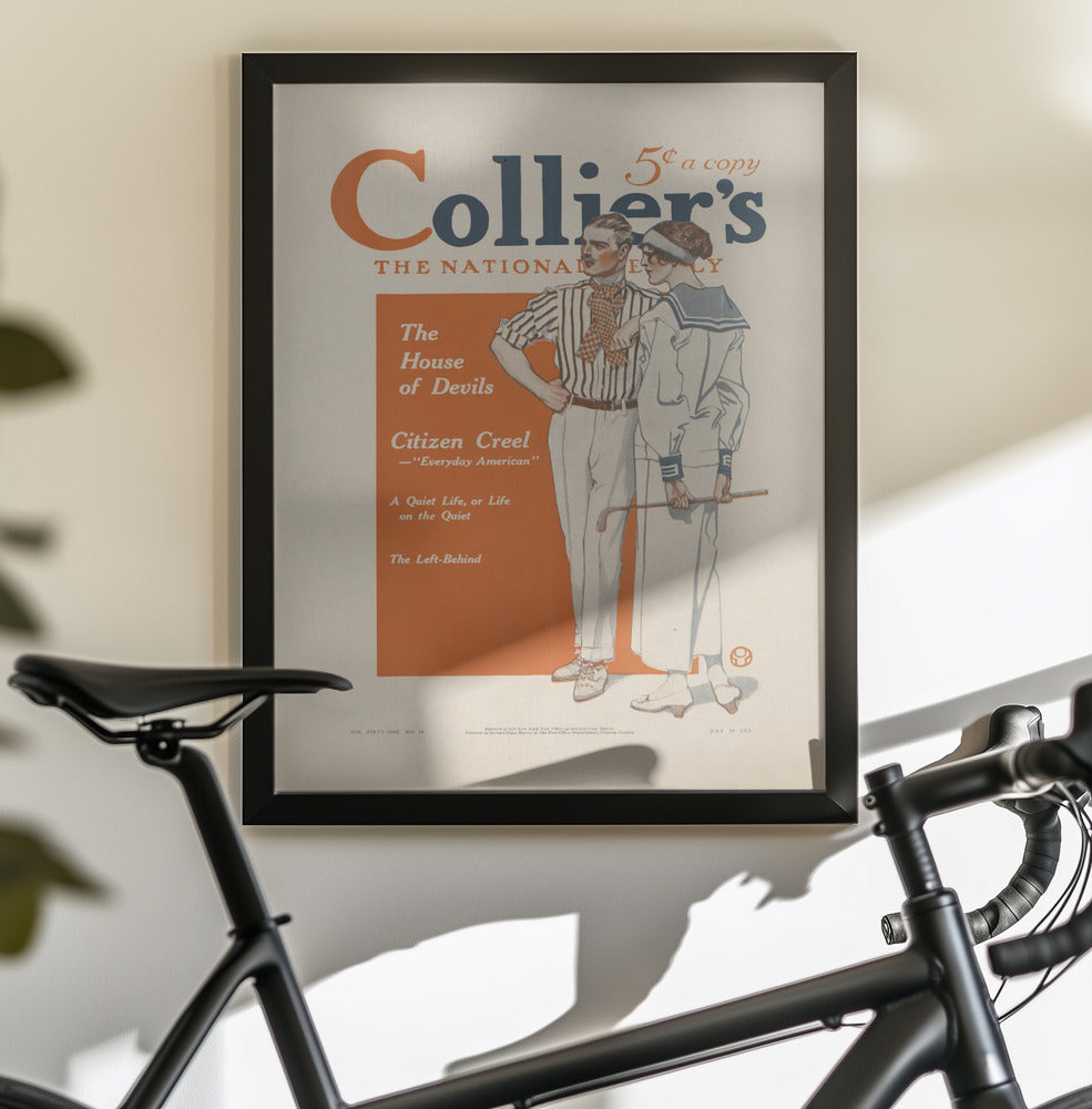 Collier's, The National. The House of Devils - Poster / Art Print - interiör