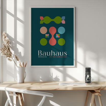 Labutlar Yesil Mavi - Poster / Art Print - interiör