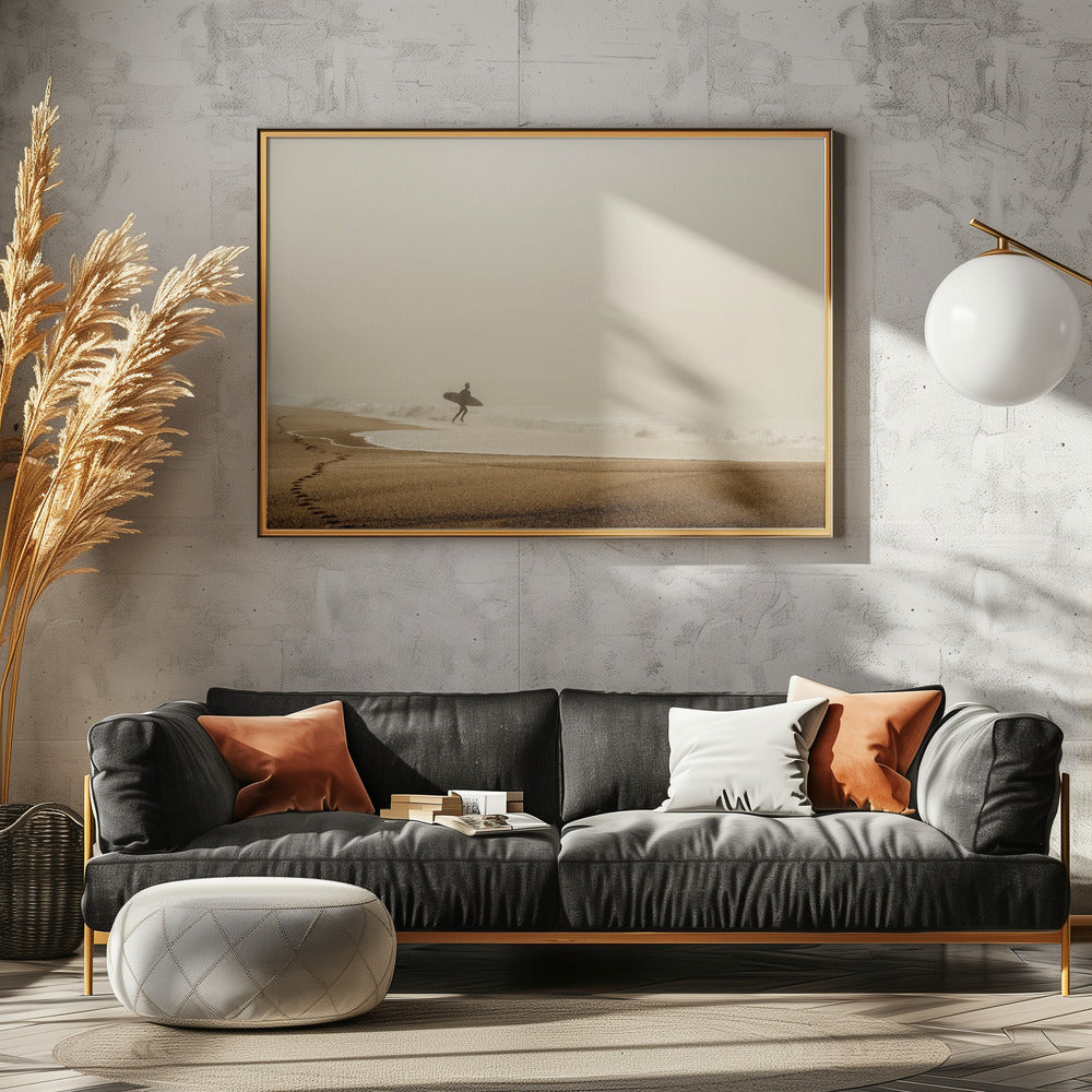 Surfer - Poster / Art Print - interiör