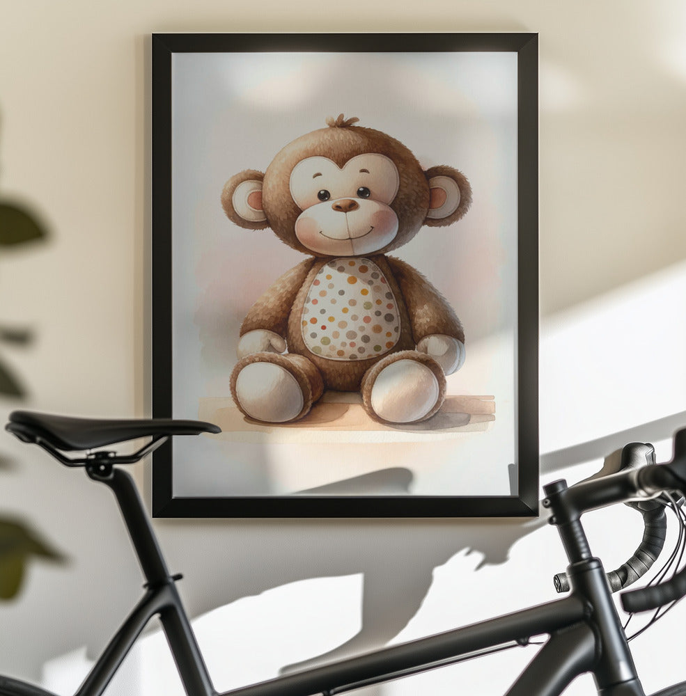 Monkey - Poster / Art Print - interiör
