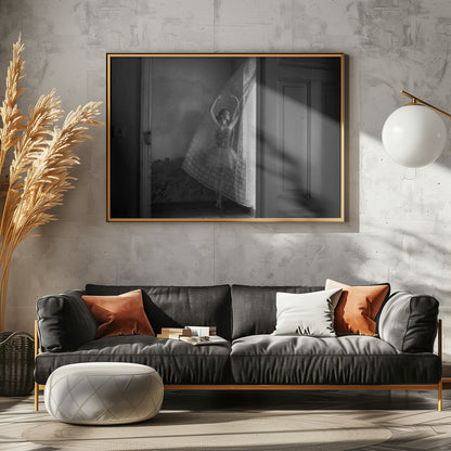Window ballerina - Poster / Art Print - interiör