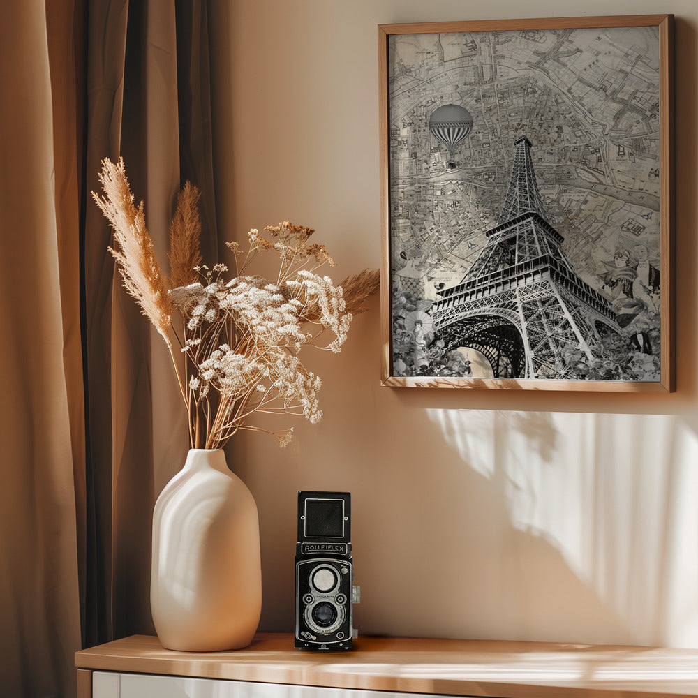 Paris 2 (City Breaks) - Poster / Art Print - interiör