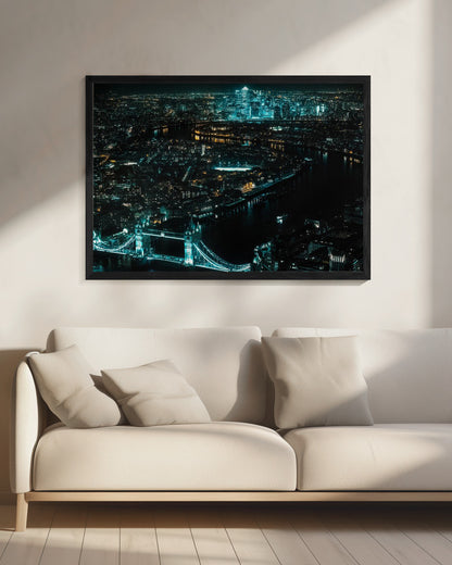 Cyberpunk London - I - Poster / Art Print - interiör