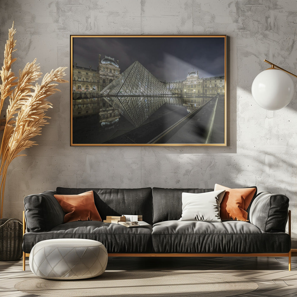 paris @ night - Poster / Art Print - interiör
