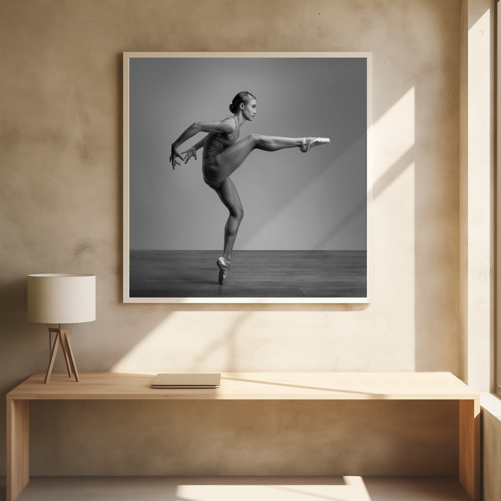 Ballerina march - Poster / Art Print - interiör