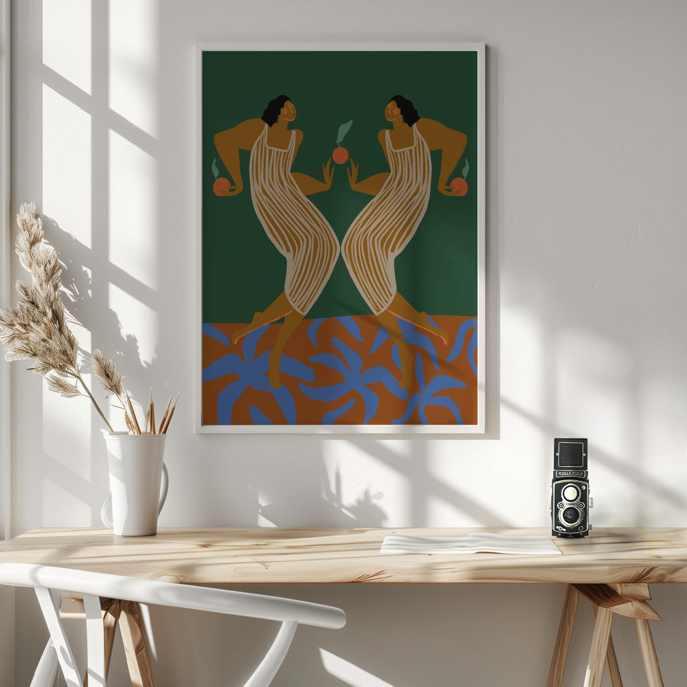 Mirror - Poster / Art Print - interiör