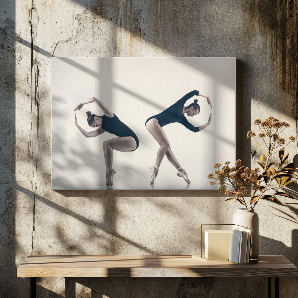 Ballet dancers II - Poster / Art Print - interiör