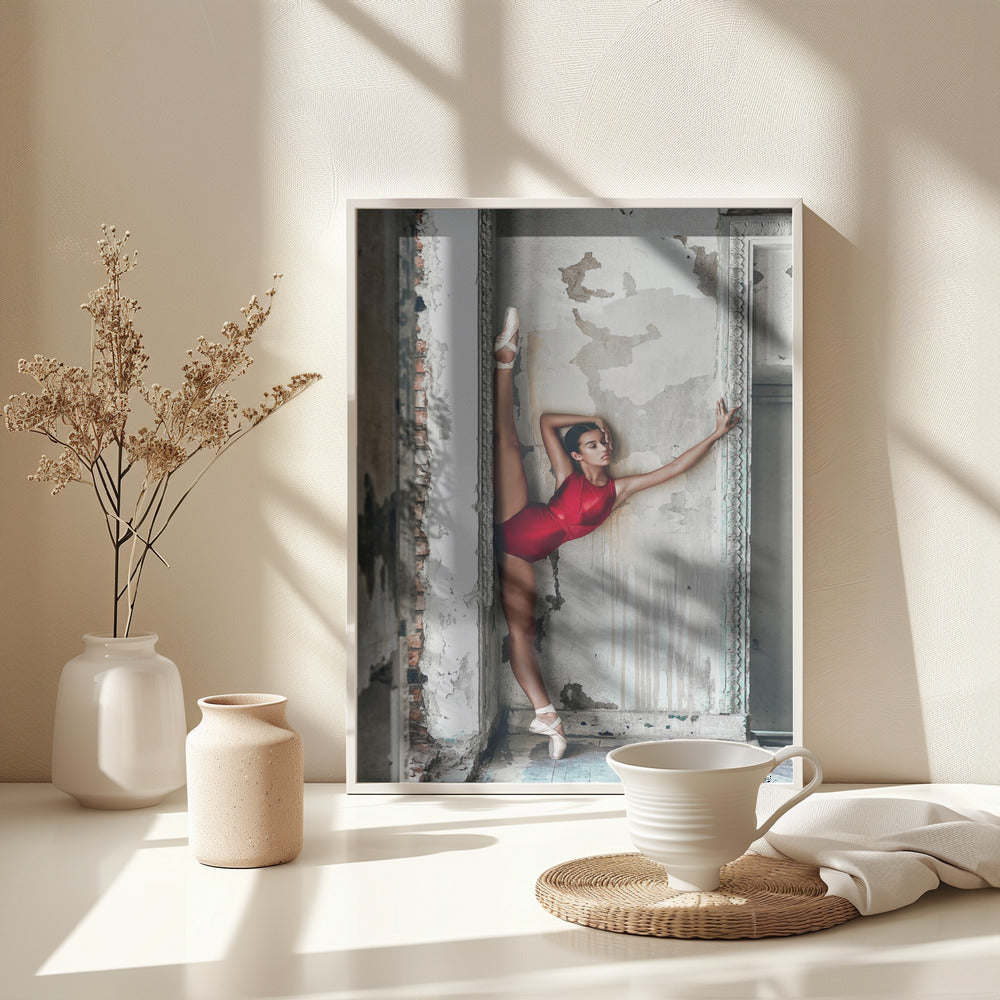 Red Passion - Poster / Art Print - interiör