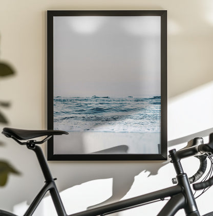 Abstract Waves - Poster / Art Print - interiör