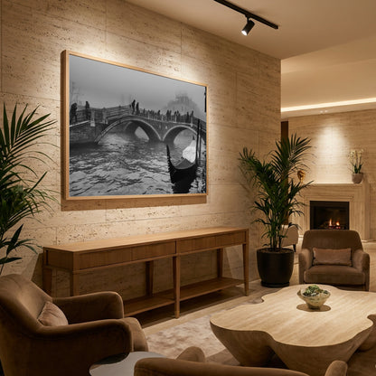 Tre Ponti - Three Bridges - Poster / Art Print - interiör