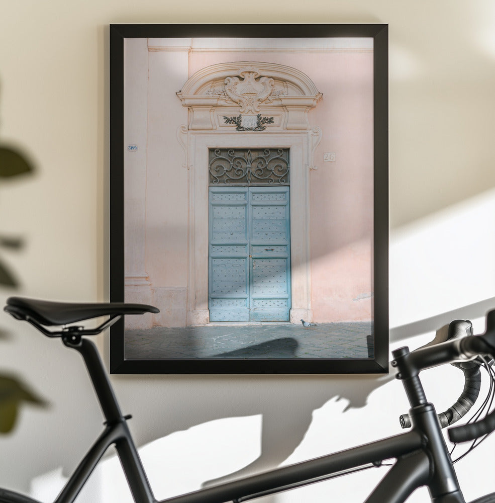 Pastel Trastevere - Rome Italy travel photography - Poster / Art Print - interiör