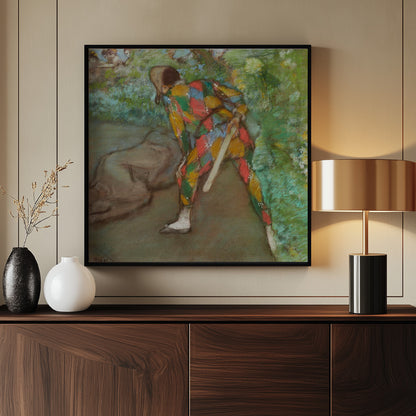 Harlequin No.3 - Poster / Art Print - interiör