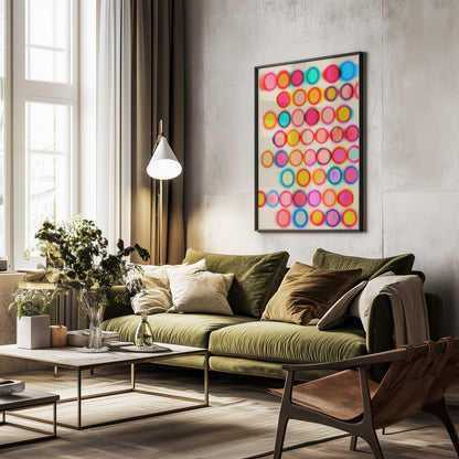 Glow - Poster / Art Print - interiör