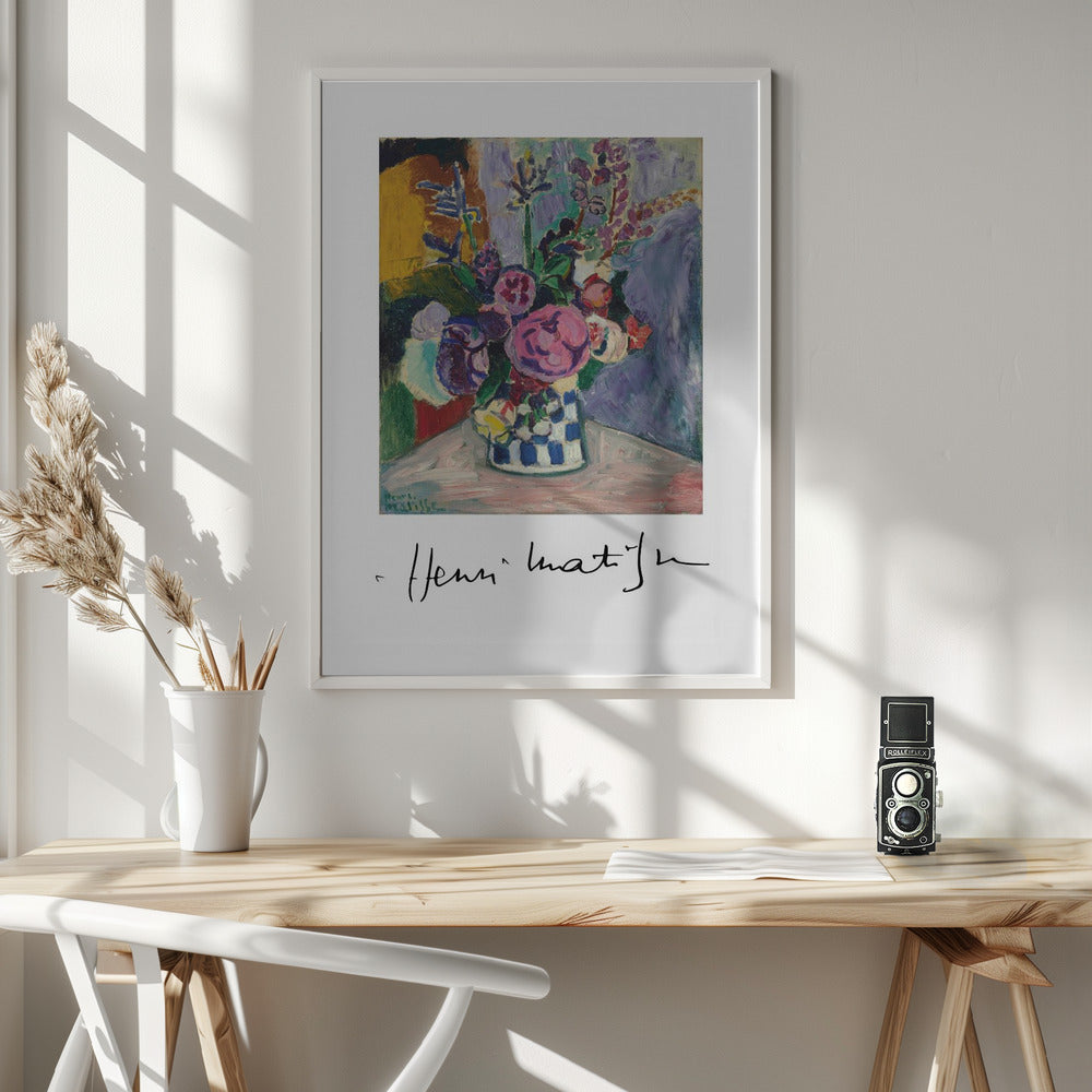 Lles Pivoines - Poster / Art Print - interiör