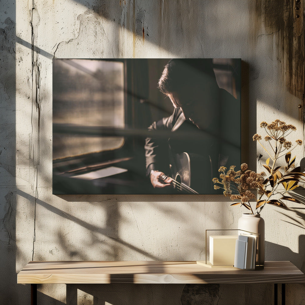 The sound of  your heart - Poster / Art Print - interiör