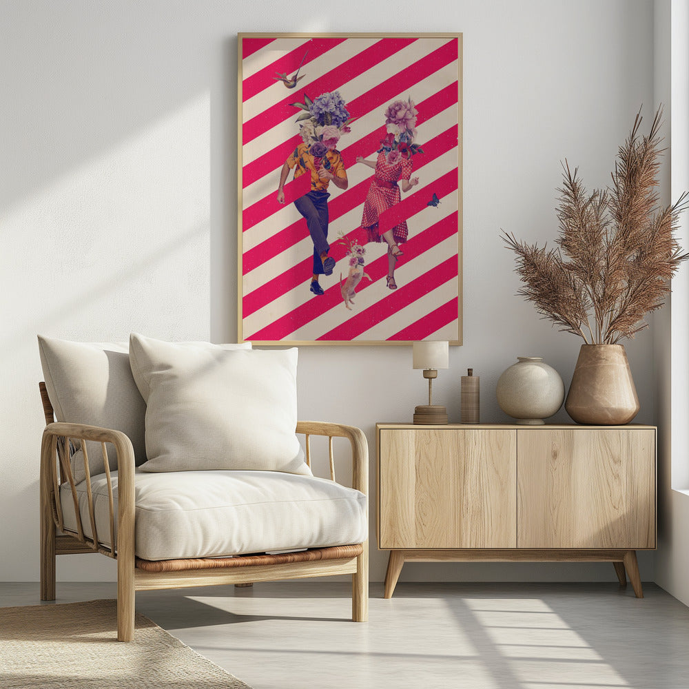 Party Time - Poster / Art Print - interiör