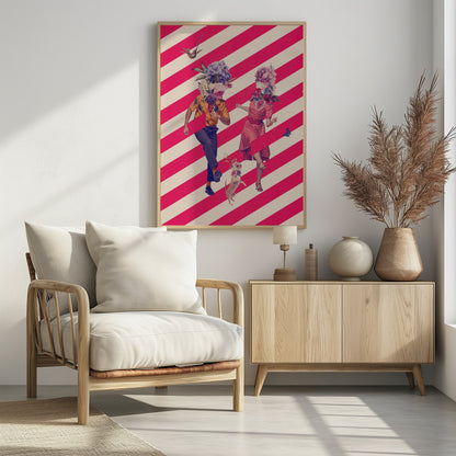 Party Time - Poster / Art Print - interiör