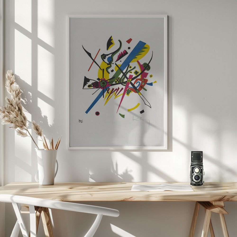 Kleine Welten I (small Worlds I) (1922) - Poster / Art Print - interiör