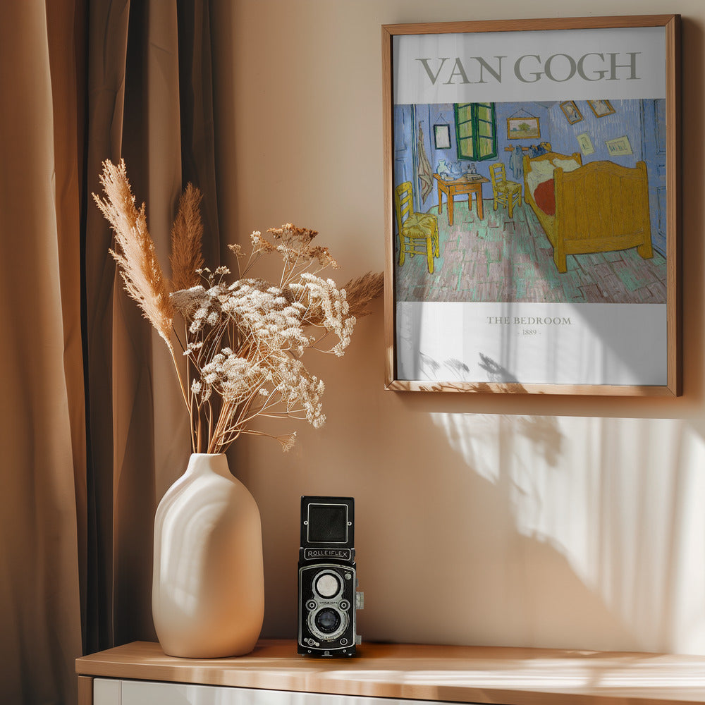 The Bedroom - Poster / Art Print - interiör