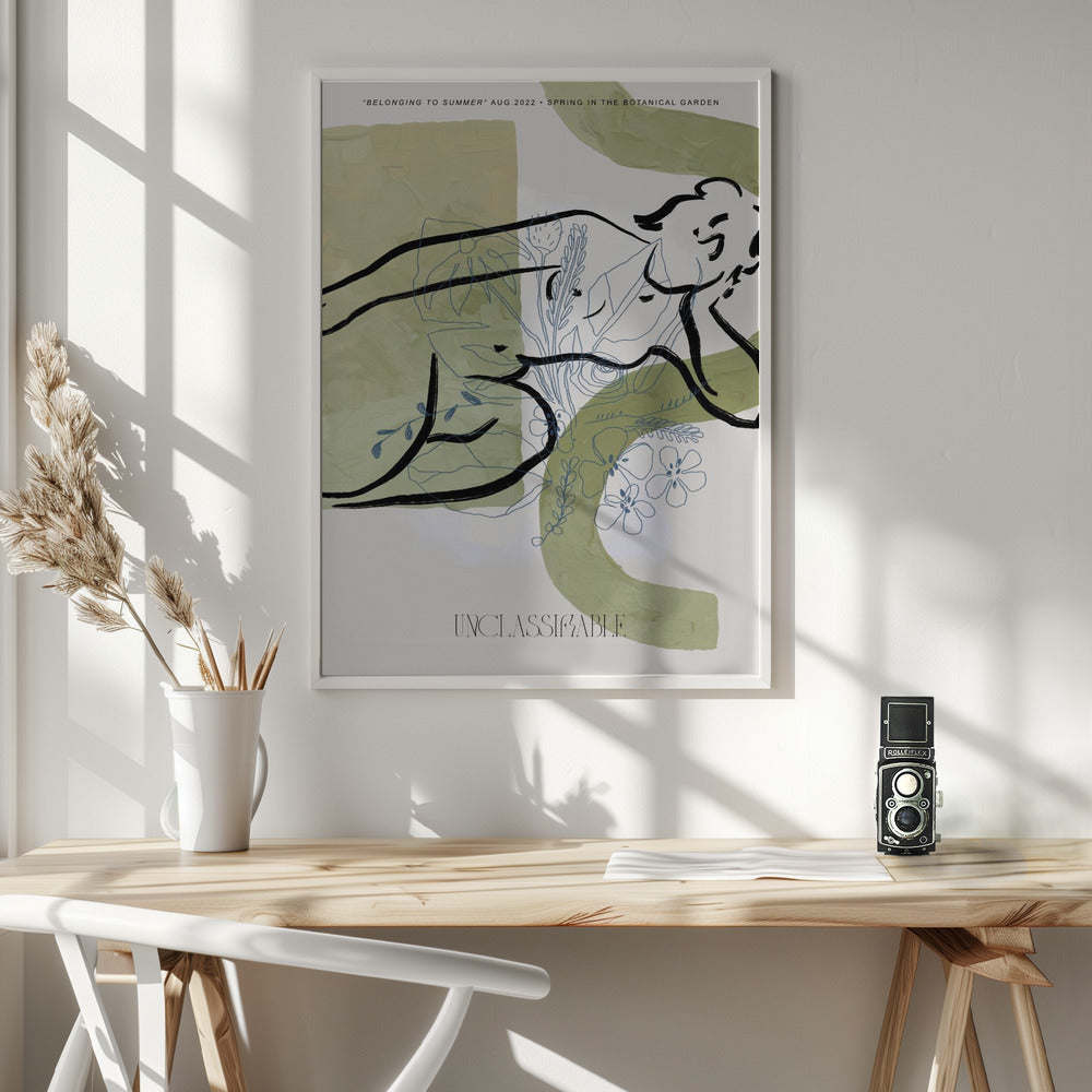 Légeret simple No 44 - Poster / Art Print - interiör