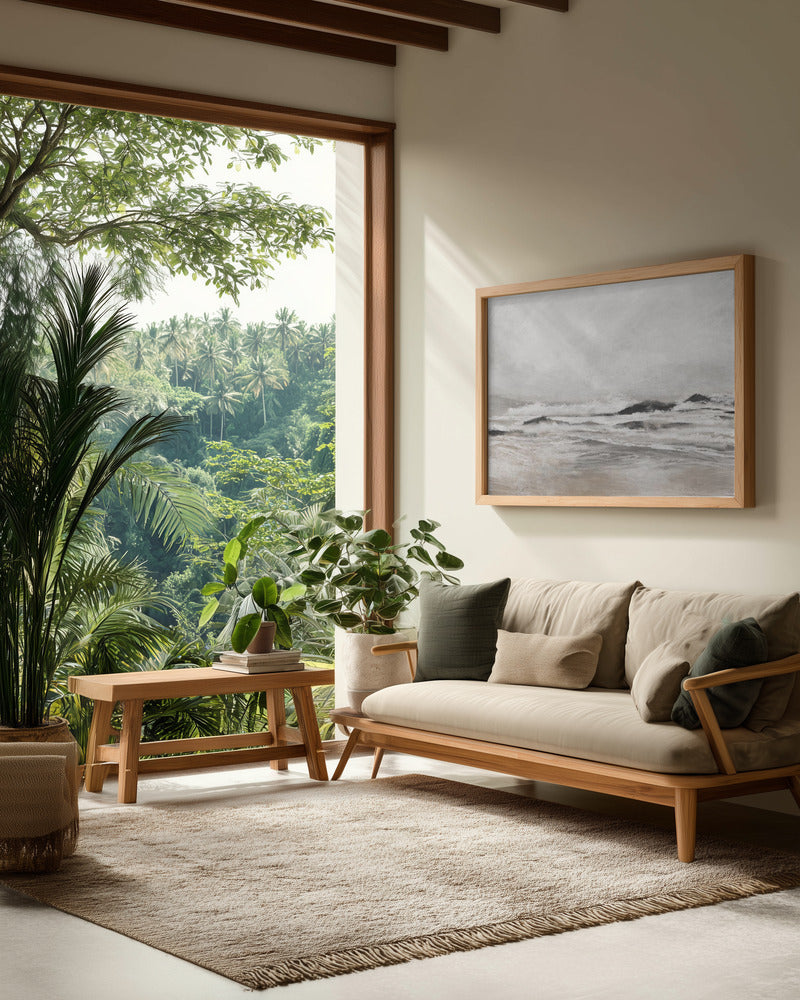 September Coast - Poster / Art Print - interiör