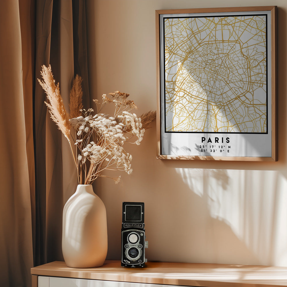 1 Maps 40 - Poster / Art Print - interiör