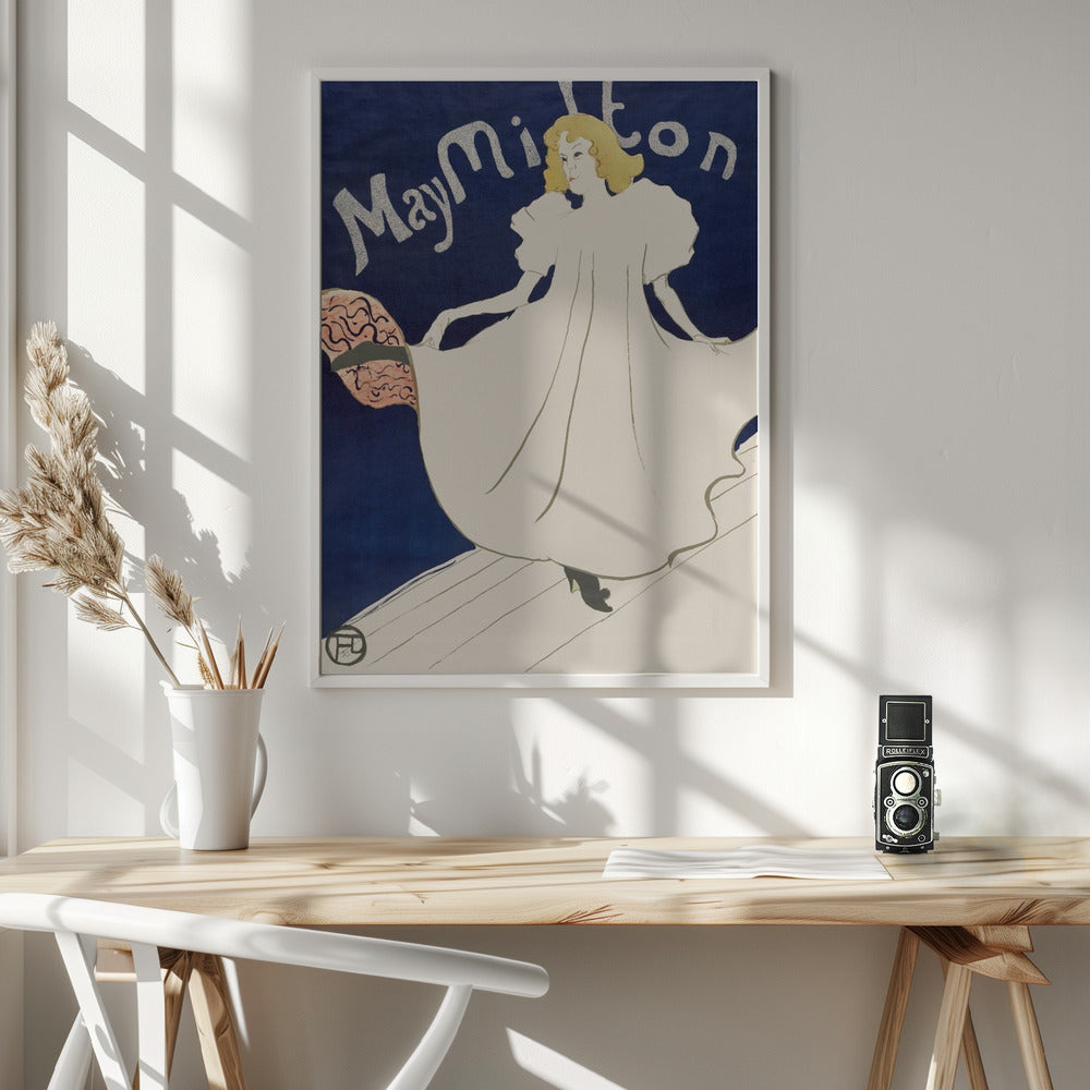 May Milton Poster(1895) - Poster / Art Print - interiör