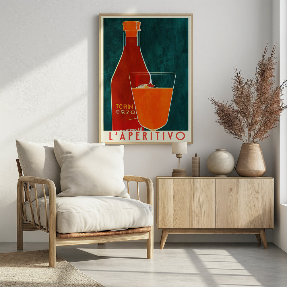 L'aperitivo - Poster / Art Print - interiör