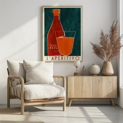 L'aperitivo - Poster / Art Print - interiör