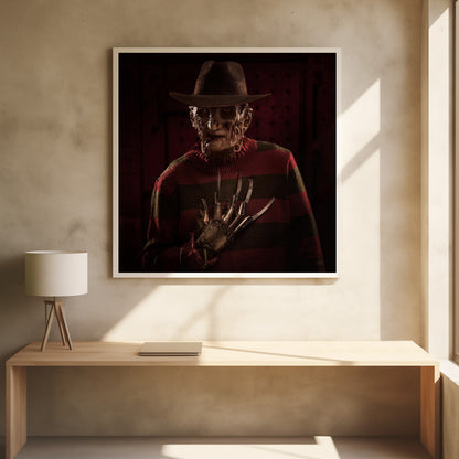 Freddy Portrait 1 - Poster / Art Print - interiör