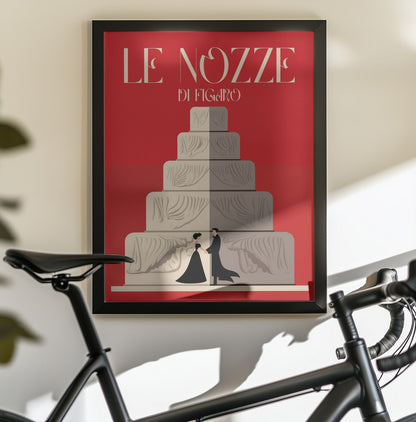 Le Nozze Di Figaro - Poster / Art Print - interiör