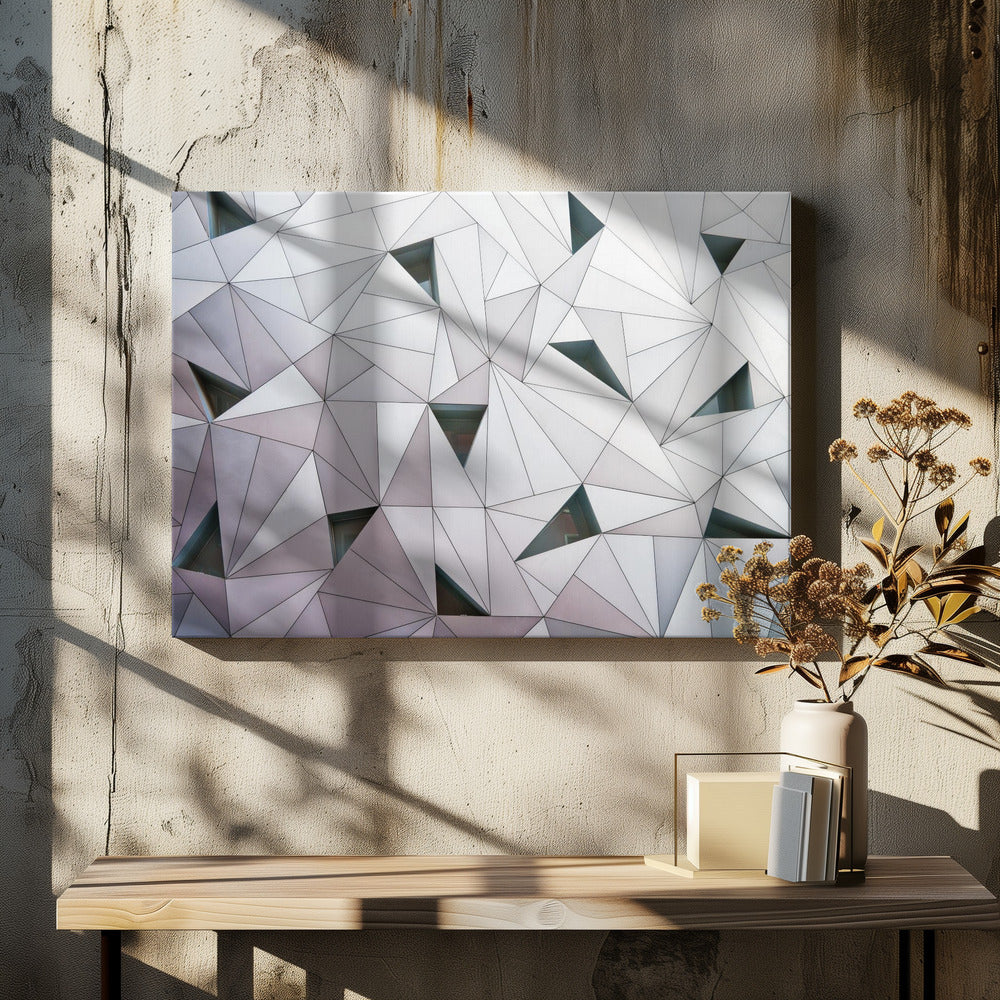 triangulation 1 - Poster / Art Print - interiör
