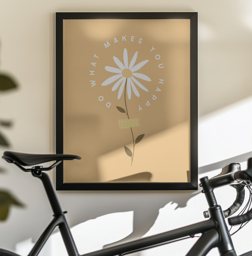 Daisy - Poster / Art Print - interiör