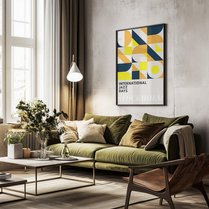 Jazz Days Stockholm - Poster / Art Print - interiör