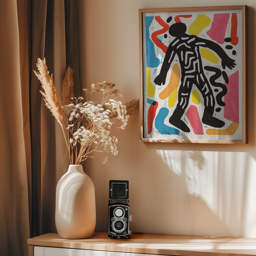 At the Crime Scene - Poster / Art Print - interiör