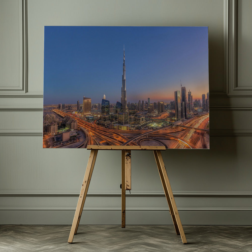 The Amazing Burj Khalifah - Poster / Art Print - interiör