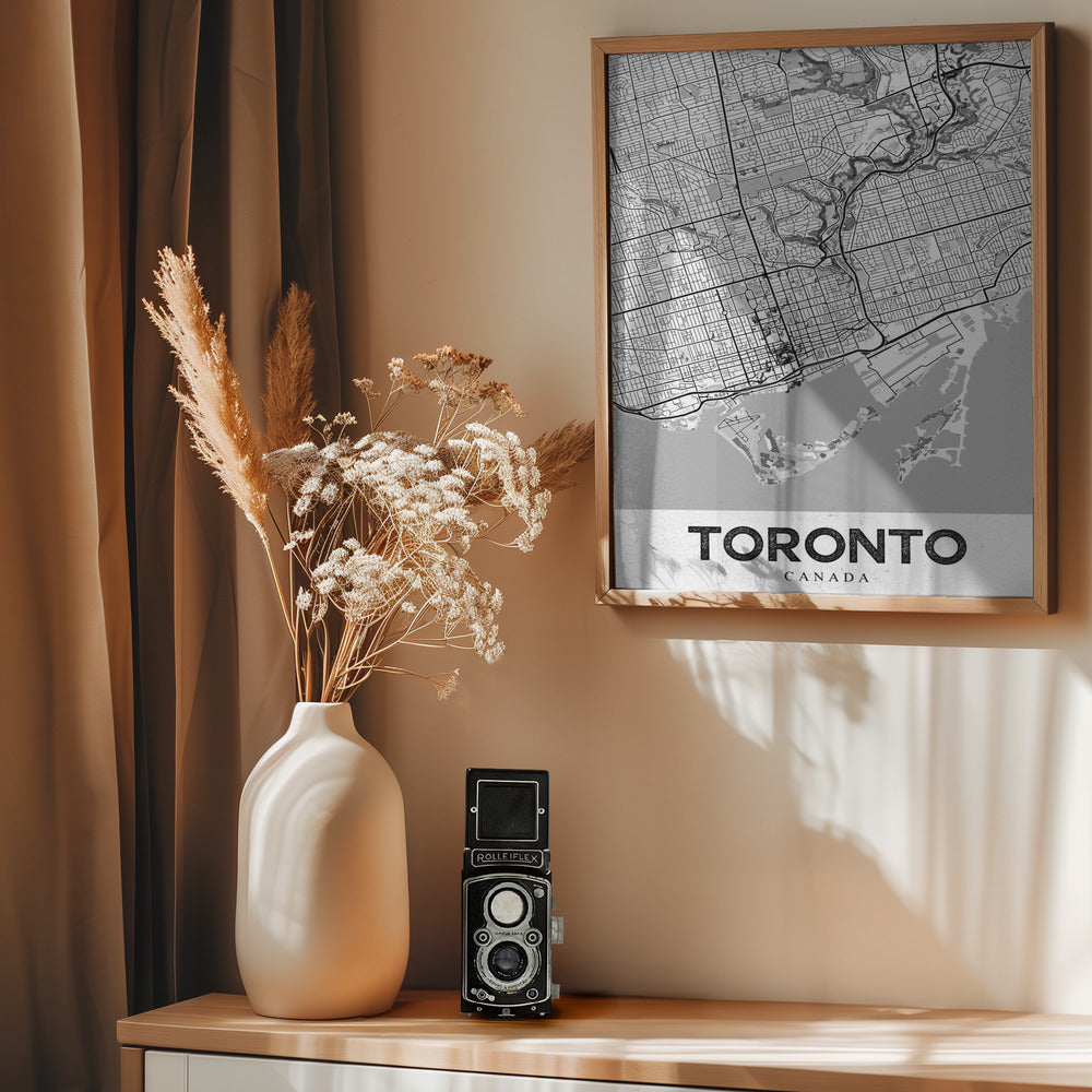 Toronto White - Poster / Art Print - interiör