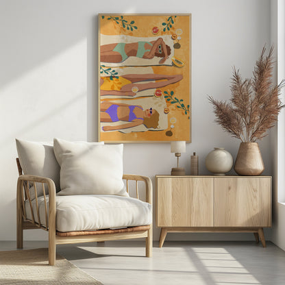 Summer Girls - Poster / Art Print - interiör