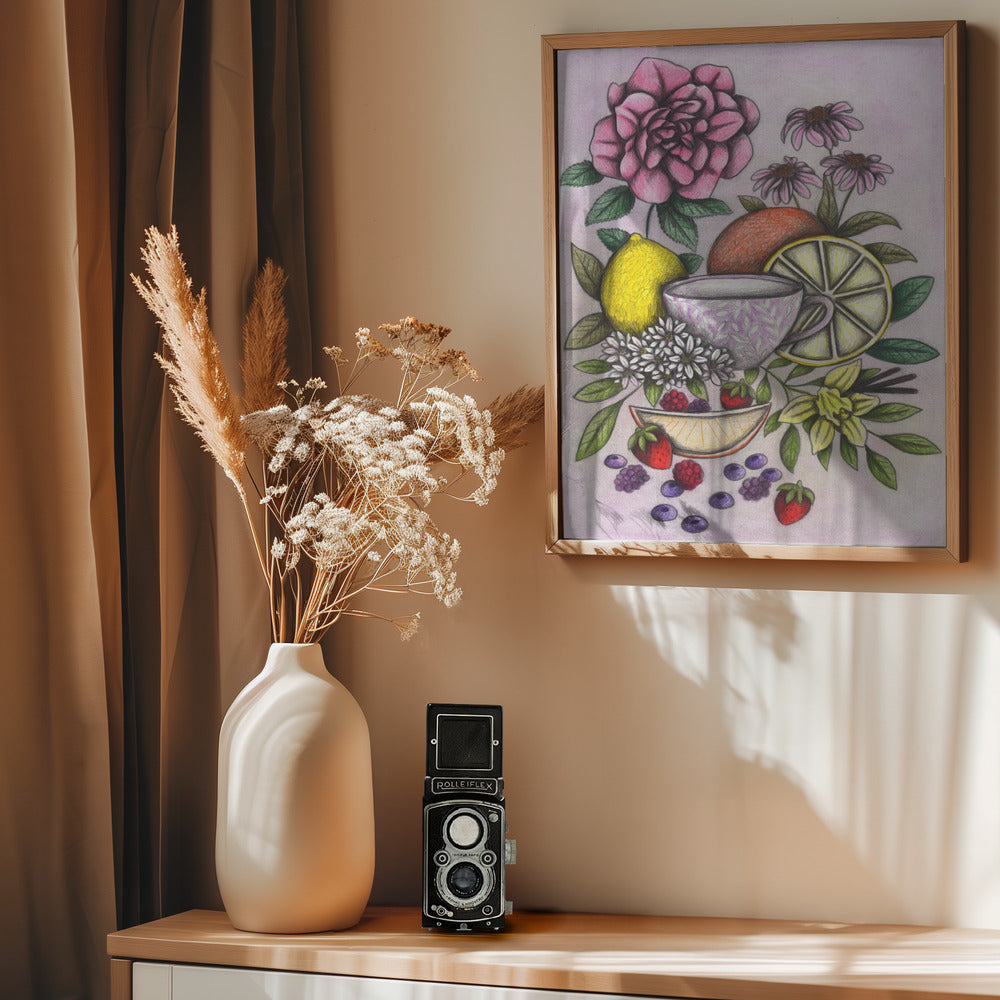 Rococo Tea - Poster / Art Print - interiör