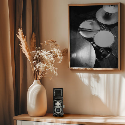 Drums - Poster / Art Print - interiör