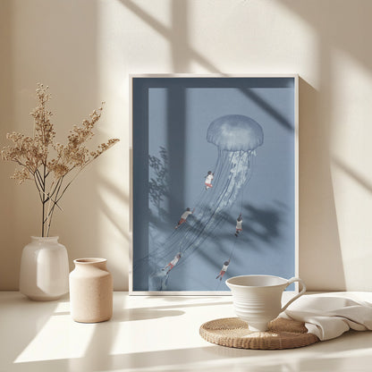 We came home smiling - Poster / Art Print - interiör