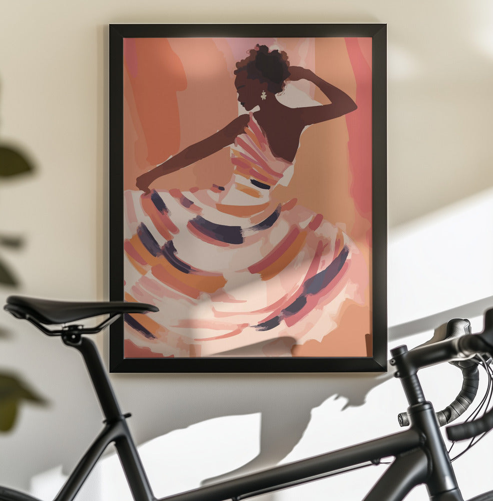 Dancing Queen No 2 - Poster / Art Print - interiör