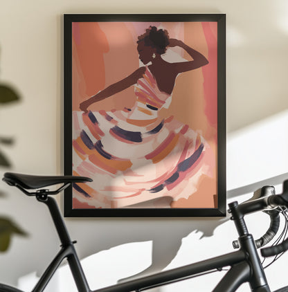 Dancing Queen No 2 - Poster / Art Print - interiör