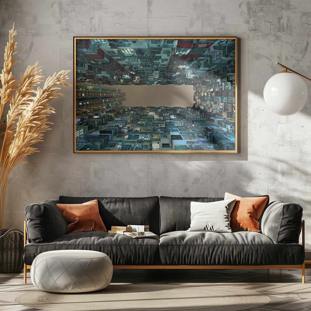 Urban Density - Poster / Art Print - interiör