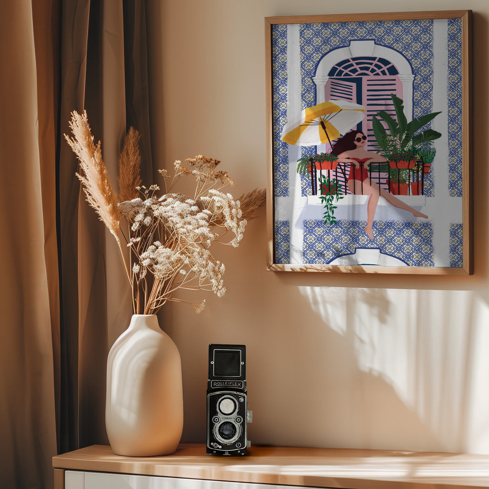 Catching the Sun - Poster / Art Print - interiör