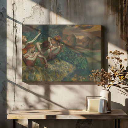 Four Dancers No.2 - Poster / Art Print - interiör