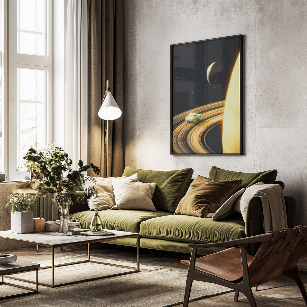 Saturn Highway - Poster / Art Print - interiör