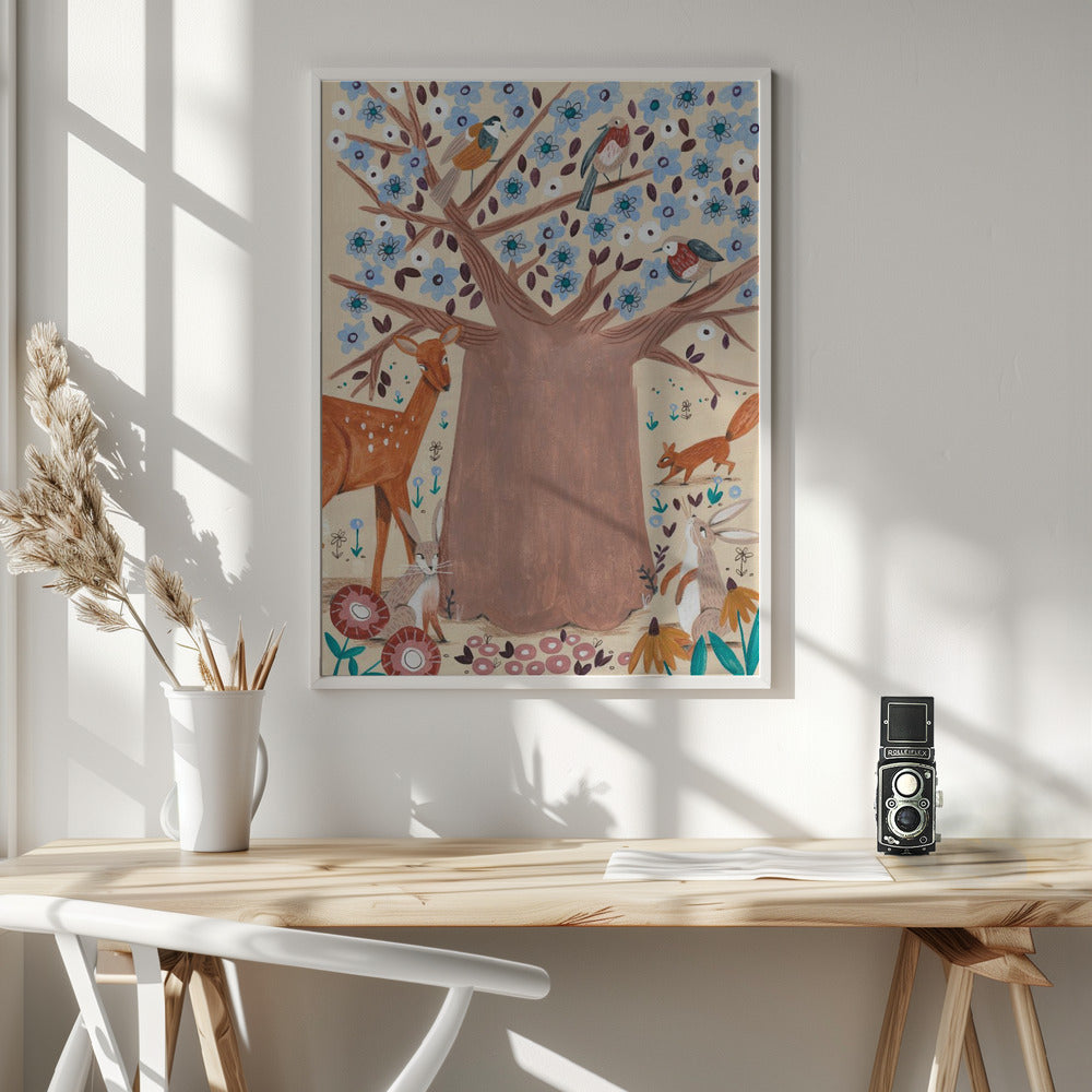 Tree of life - Poster / Art Print - interiör